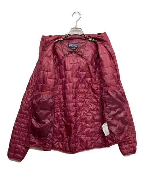 Patagonia（パタゴニア）Patagonia (パタゴニア) ウィメンズ・マイクロ・パフ・フーディ ピンク サイズ:Mの古着・服飾アイテム