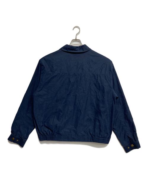 CROFT&BARROW（クロフトアンドバロー）CROFT&BARROW (クロフトアンドバロー) スイングトップ ネイビー サイズ:Lの古着・服飾アイテム