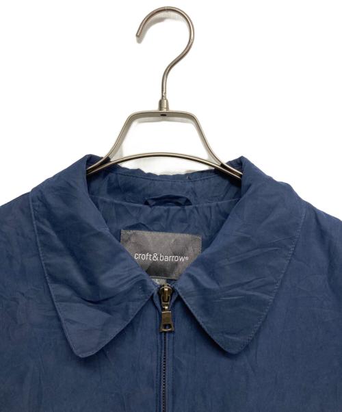 CROFT&BARROW（クロフトアンドバロー）CROFT&BARROW (クロフトアンドバロー) スイングトップ ネイビー サイズ:Lの古着・服飾アイテム