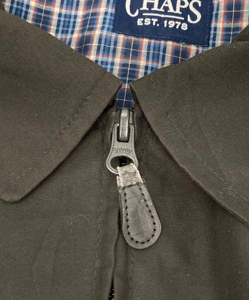 CHAPS RALPH LAUREN（チャップス ラルフローレン）CHAPS RALPH LAUREN (チャップス ラルフローレン) スイングトップ ブラック サイズ:XXLの古着・服飾アイテム