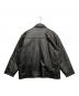 HIND (ハインド) ライナー付きレザースポーツジャケット ブラック サイズ:M：10000円