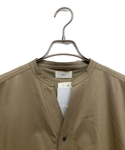 IENA（イエナ）IENA (イエナ) フレンチスリーブシャツワンピース グリーン サイズ:36の古着・服飾アイテム