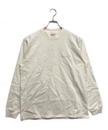 AUTRY（オートリ―）の古着「LOGO L/S TEE」｜アイボリー