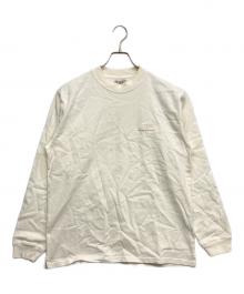 AUTRY（オートリ―）の古着「LOGO L/S TEE」｜アイボリー