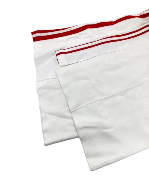 AUTRY（オートリ―）AUTRY (オートリ―) ラインパンツ ホワイト サイズ:Lの古着・服飾アイテム