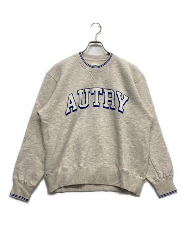 中古・古着通販】AUTRY (オートリ―) MELANGE ロゴスウェット グレー