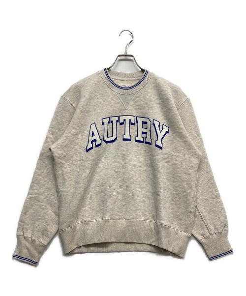 AUTRY（オートリ―）AUTRY (オートリ―) MELANGE ロゴスウェット グレー サイズ:Mの古着・服飾アイテム