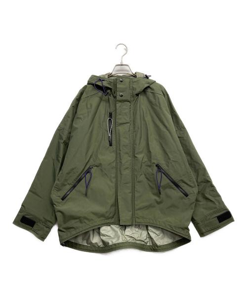 UN3D.（アンスリード）UN3D. (アンスリード) MIDDLE HOOD BZ グリーン サイズ:Fの古着・服飾アイテム