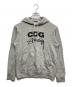 CDG（シーディージー）の古着「HOODED SWEATSHIRT」｜グレー