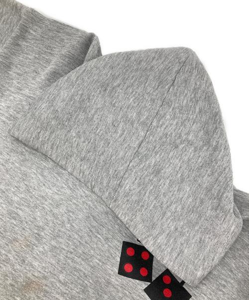 stussy（ステューシー）stussy (ステューシー) ダイスロゴパーカー グレー サイズ:Lの古着・服飾アイテム
