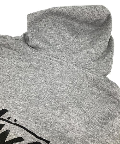 stussy（ステューシー）stussy (ステューシー) ダイスロゴパーカー グレー サイズ:Lの古着・服飾アイテム