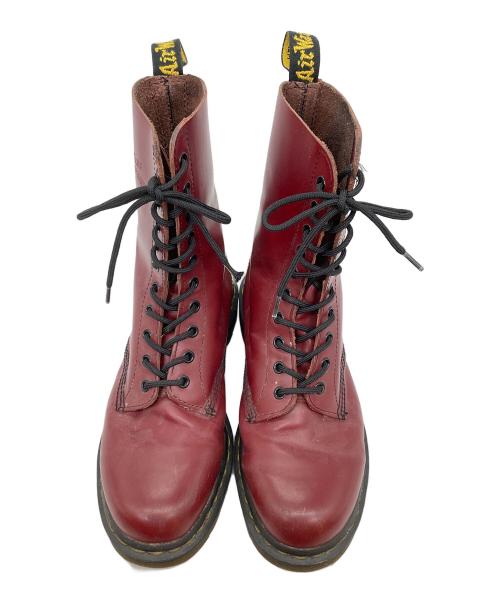 Dr.Martens（ドクターマーチン）Dr.Martens (ドクターマーチン) 10ホールブーツ レッド サイズ:UK9の古着・服飾アイテム
