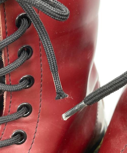 Dr.Martens（ドクターマーチン）Dr.Martens (ドクターマーチン) 10ホールブーツ レッド サイズ:UK9の古着・服飾アイテム