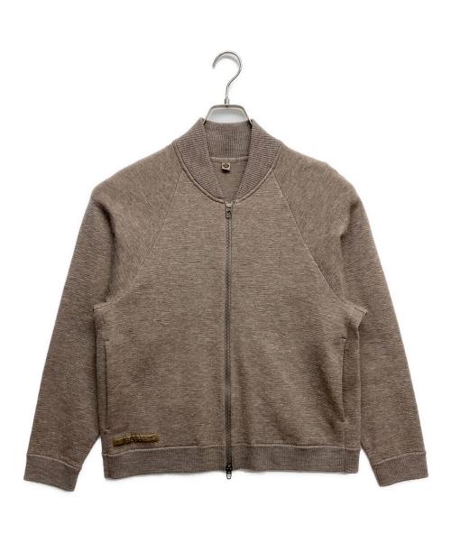 LULULEMON（ルルレモン）LULULEMON (ルルレモン) ニットジャケット ベージュ サイズ:Sの古着・服飾アイテム