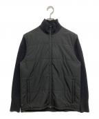 LULULEMONルルレモン）の古着「切替ニットジャケット」｜ブラック