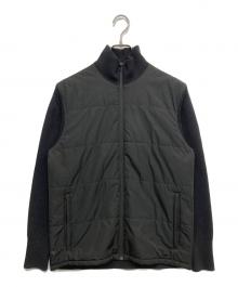 LULULEMON（ルルレモン）の古着「切替ニットジャケット」｜ブラック