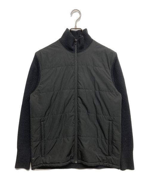 LULULEMON（ルルレモン）LULULEMON (ルルレモン) 切替ニットジャケット ブラック サイズ:Sの古着・服飾アイテム