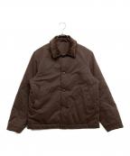 LULULEMONルルレモン）の古着「中綿ジャケット」｜ブラウン