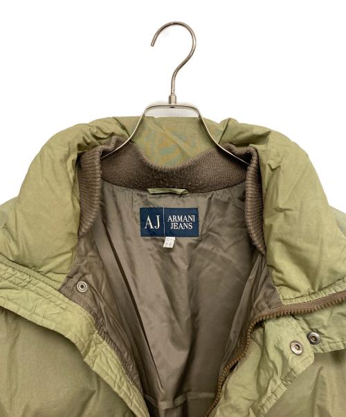 ARMANI JEANS（アルマーニジーンズ）ARMANI JEANS (アルマーニジーンズ) 中綿ジャケット グリーン サイズ:52の古着・服飾アイテム