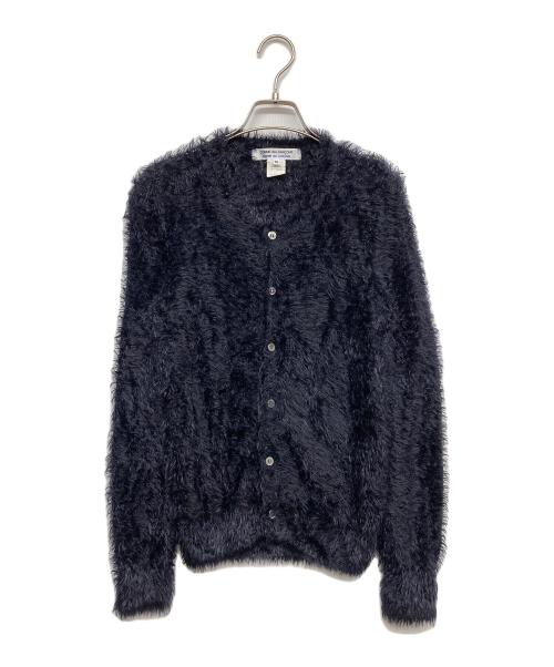 COMME des GARCONS COMME des GARCONS（コムデギャルソン コムデギャルソン）COMME des GARCONS COMME des GARCONS (コムデギャルソン コムデギャルソン) シャギーカーディガン ネイビー サイズ:XSの古着・服飾アイテム