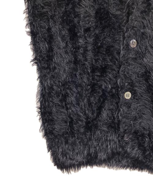 COMME des GARCONS COMME des GARCONS（コムデギャルソン コムデギャルソン）COMME des GARCONS COMME des GARCONS (コムデギャルソン コムデギャルソン) シャギーカーディガン ネイビー サイズ:XSの古着・服飾アイテム