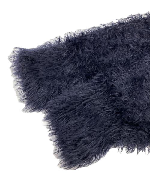 COMME des GARCONS COMME des GARCONS（コムデギャルソン コムデギャルソン）COMME des GARCONS COMME des GARCONS (コムデギャルソン コムデギャルソン) シャギーカーディガン ネイビー サイズ:XSの古着・服飾アイテム