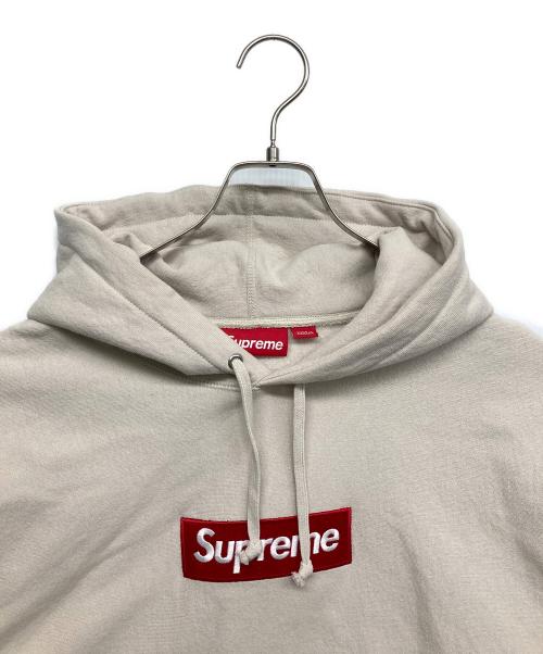 SUPREME（シュプリーム）SUPREME (シュプリーム) Box Logo Hooded Sweatshirt ストーン サイズ:MEDIUMの古着・服飾アイテム