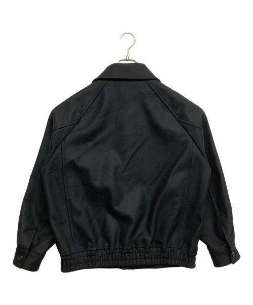 CITY TOKYO（シティートウキョウ）CITY TOKYO (シティートウキョウ) Premium meltonフライトジャケット ブラック サイズ:1の古着・服飾アイテム