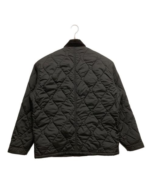 BEAMS（ビームス）BEAMS (ビームス) UNIVERSAL OVERALL (ユニバーサルオーバーオール) キルティングジャケット ブラック サイズ:Mの古着・服飾アイテム