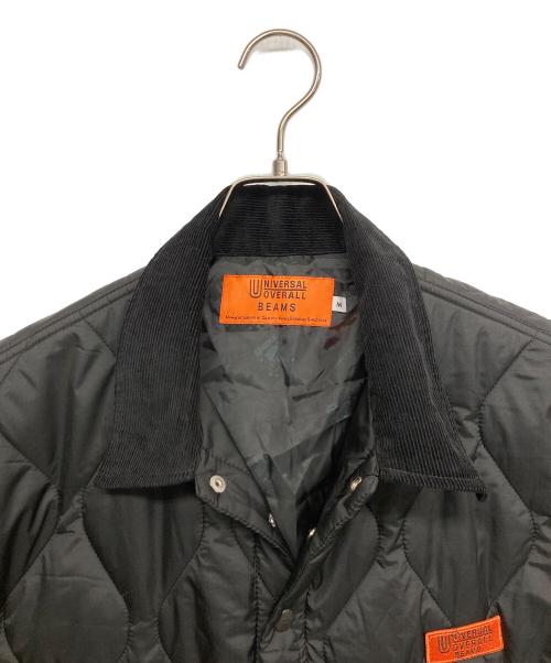 BEAMS（ビームス）BEAMS (ビームス) UNIVERSAL OVERALL (ユニバーサルオーバーオール) キルティングジャケット ブラック サイズ:Mの古着・服飾アイテム