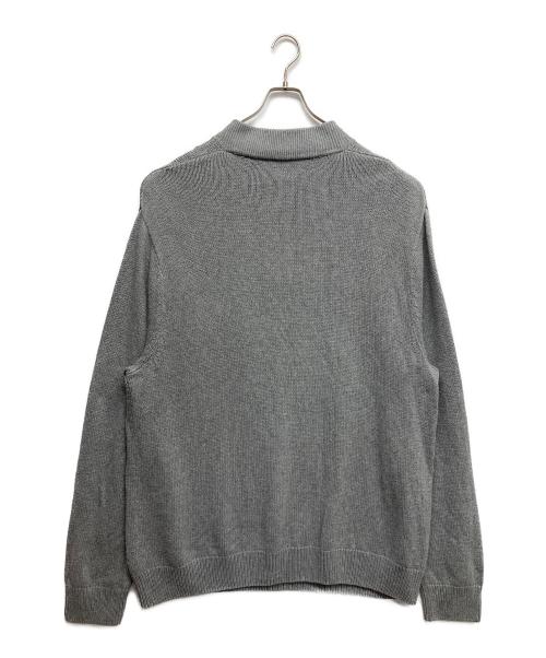 CHAPS（チャップス）CHAPS (チャップス) ハーフジップニット グレー サイズ:4XBの古着・服飾アイテム
