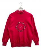 Christian Dior Sportsクリスチャン ディオールスポーツ）の古着「刺繍ロゴスウエット」｜ピンク