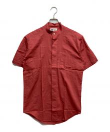 ISSEY MIYAKE im product（イッセイミヤケ アイムプロダクト）の古着「半袖シャツ」｜レッド