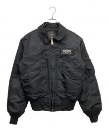 ALPHA（アルファ）の古着「CWU-45/P ナイロンジャケット」｜ブラック