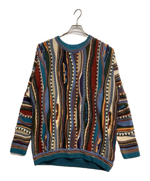 Emaroo（エマルー）Emaroo (エマルー) 3Dニット マルチカラー サイズ:Lの古着・服飾アイテム