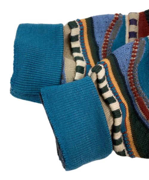 Emaroo（エマルー）Emaroo (エマルー) 3Dニット マルチカラー サイズ:Lの古着・服飾アイテム