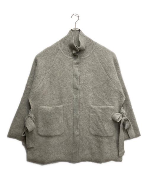 ETRE TOKYO（エトレトウキョウ）ETRE TOKYO (エトレトウキョウ) オーバーサイズ スリットニットポンチョ サイズ:Fの古着・服飾アイテム