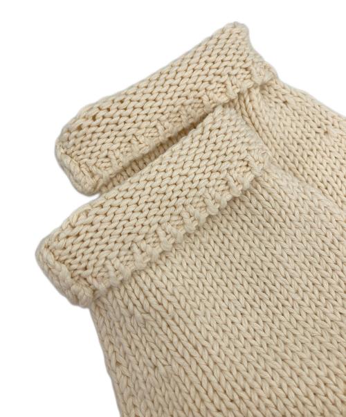 ETRE TOKYO（エトレトウキョウ）ETRE TOKYO (エトレトウキョウ) ツーピースクロップドニット ベージュ サイズ:FREEの古着・服飾アイテム