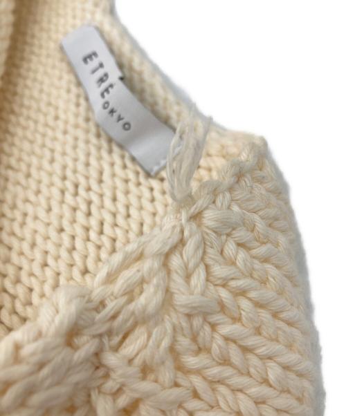 ETRE TOKYO（エトレトウキョウ）ETRE TOKYO (エトレトウキョウ) ツーピースクロップドニット ベージュ サイズ:FREEの古着・服飾アイテム