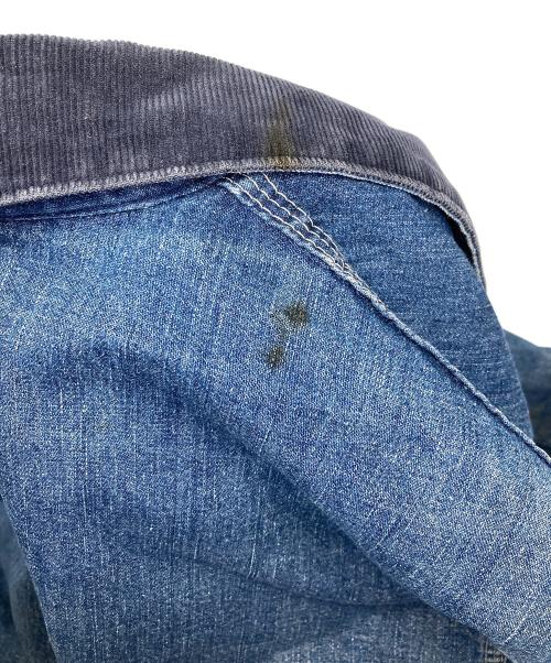 Sears（シアーズ）Sears (シアーズ) 裏ブランケットデニムカバーオール インディゴ サイズ:XLの古着・服飾アイテム