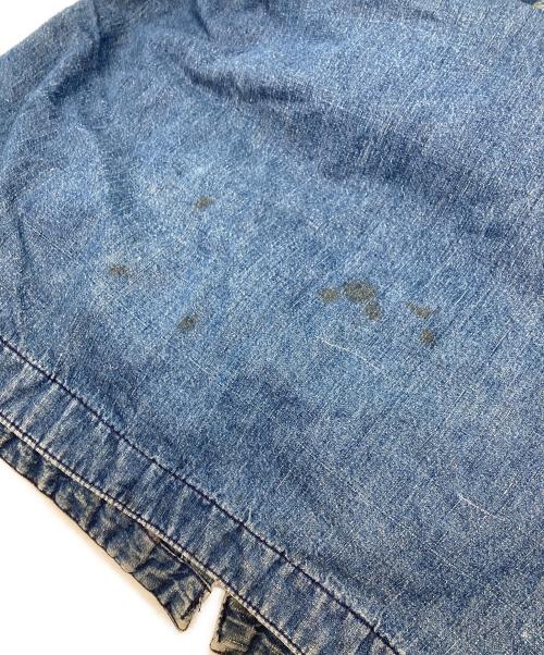 Sears（シアーズ）Sears (シアーズ) 裏ブランケットデニムカバーオール インディゴ サイズ:XLの古着・服飾アイテム