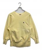 Championチャンピオン）の古着「リバースウィーブスウェット」｜イエロー