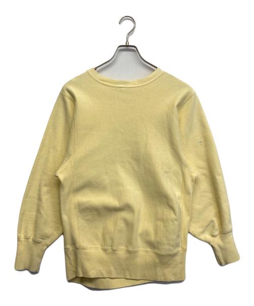 Champion（チャンピオン）Champion (チャンピオン) リバースウィーブスウェット イエロー サイズ:MEDIUMの古着・服飾アイテム