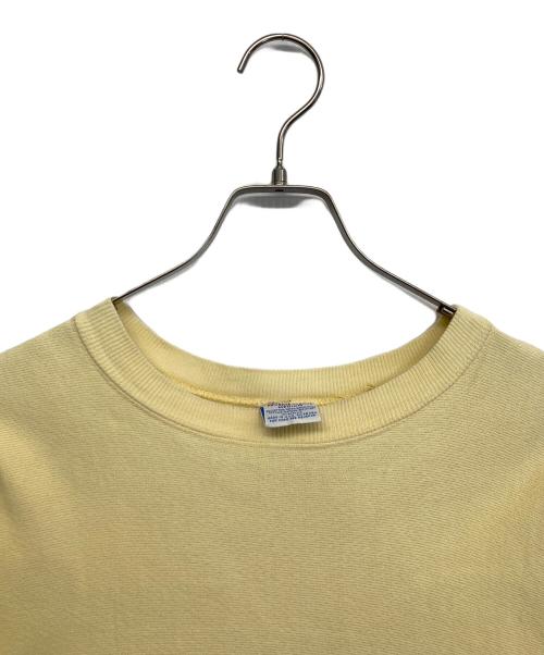 Champion（チャンピオン）Champion (チャンピオン) リバースウィーブスウェット イエロー サイズ:MEDIUMの古着・服飾アイテム