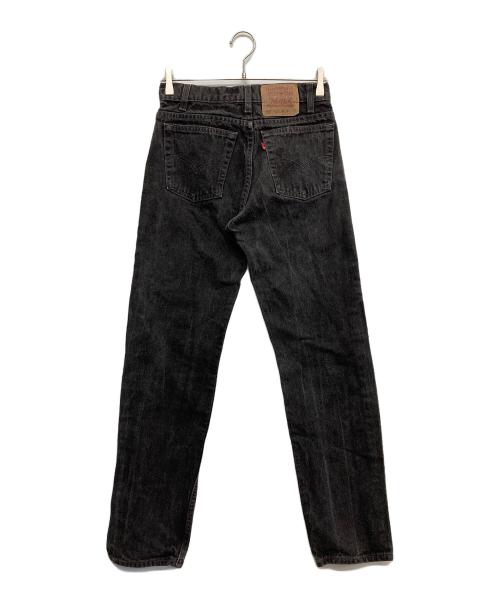 LEVI'S（リーバイス）LEVI'S (リーバイス) 505ブラックデニムパンツ ブラック サイズ:W31の古着・服飾アイテム