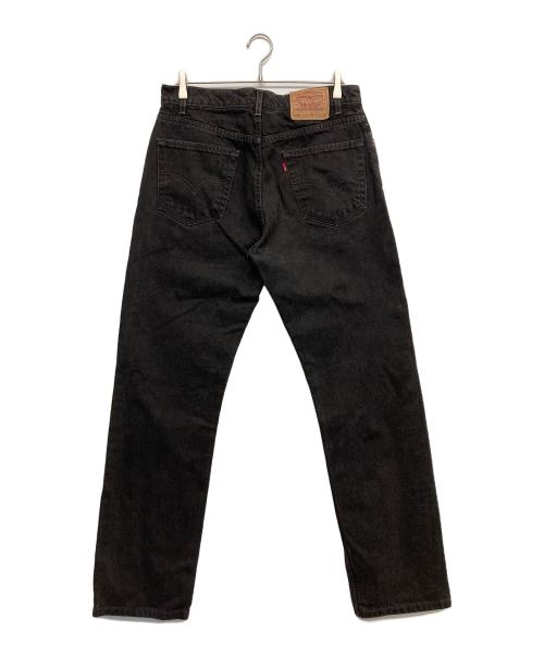 LEVI'S（リーバイス）LEVI'S (リーバイス) 505ブラックデニムパンツ ブラック サイズ:W34の古着・服飾アイテム