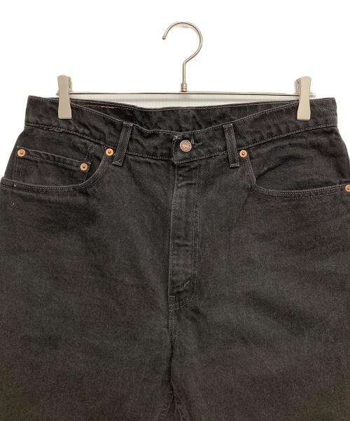 LEVI'S（リーバイス）LEVI'S (リーバイス) 505ブラックデニムパンツ ブラック サイズ:W34の古着・服飾アイテム