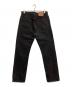 LEVI'S (リーバイス) 505ブラックデニムパンツ ブラック サイズ:W34：10000円