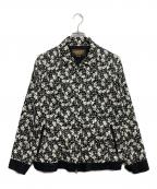 NEIGHBORHOODネイバーフッド）の古着「総柄ブルゾン」｜ブラック