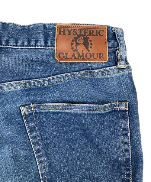 Hysteric Glamour（ヒステリックグラマー）Hysteric Glamour (ヒステリックグラマー) スタッズデニムパンツ インディゴ サイズ:W31の古着・服飾アイテム